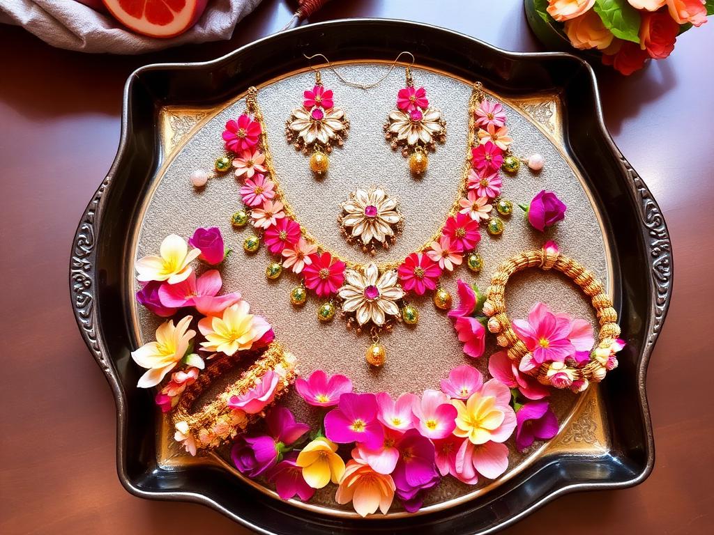 Floral Jewellery Lahore by Aligoraya Flowers Market