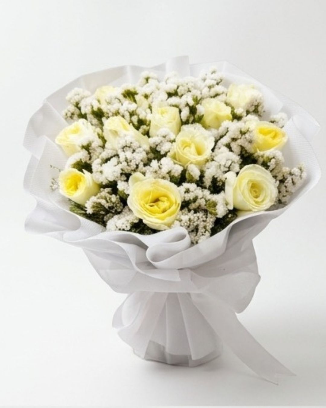 Elegant White & Pastel Bouquet Collection